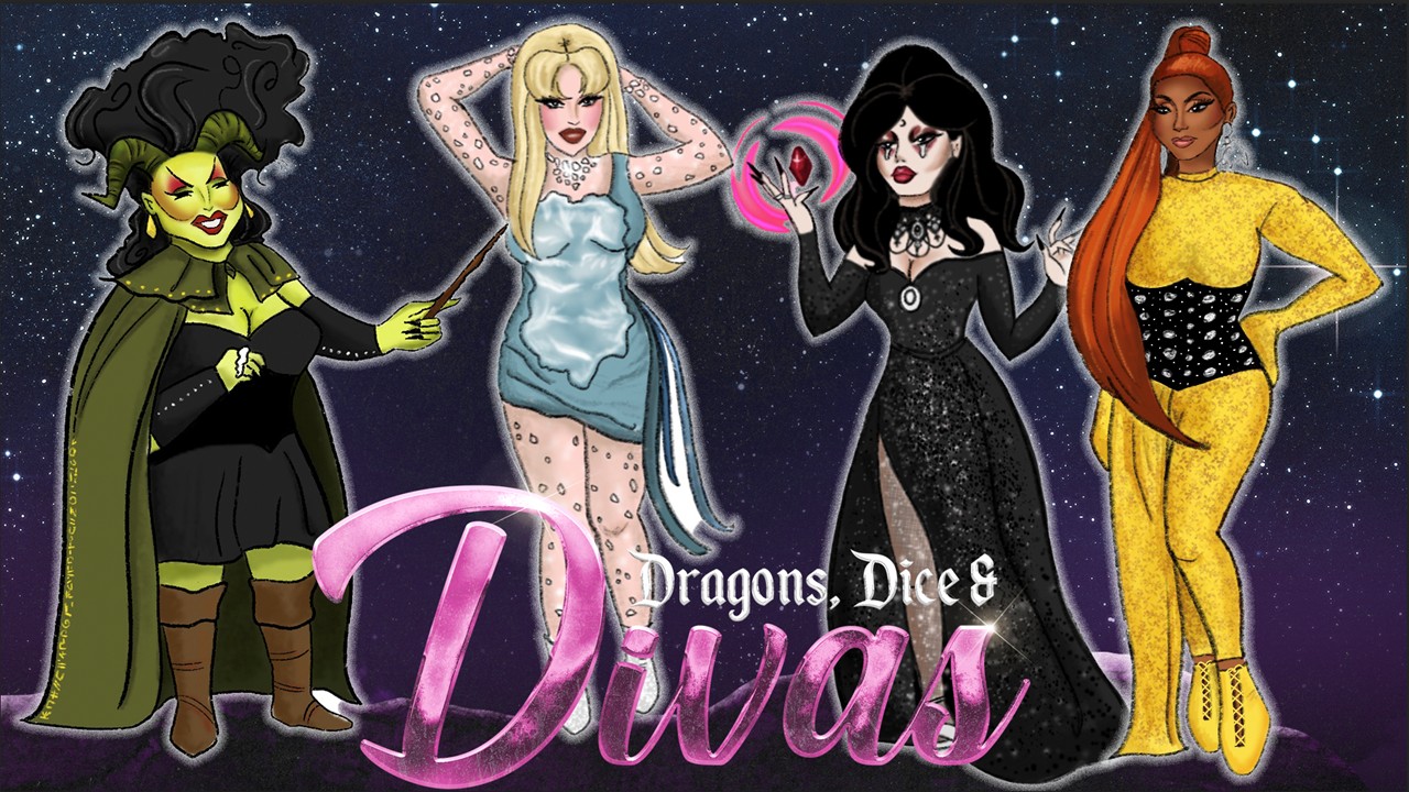 Dragons, Dice & Divas poster